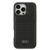 Audi Synthetic Leather MagSafe iPhone 16 Pro  Max 6.9 czarny/black hardcase AU-TPUPCMIP16PM-GT/D3-BK
